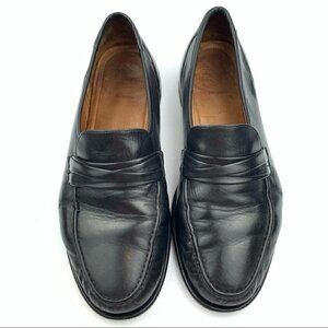 Allen Edmonds Bergamo loafers 10.5 E black Italian